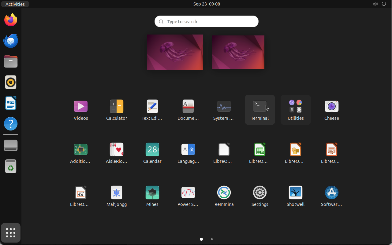 Image in a image block